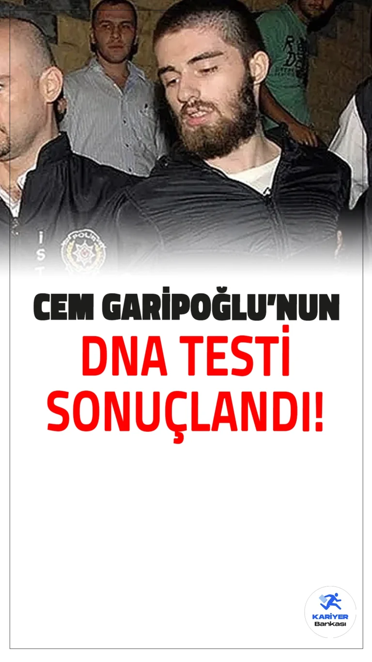Cem Garipoğlu'nun DNA Testi Sonuçlandı!Münevver Karabulut'un katili Cem Garipoğlu'nun açılan mezarından alınan kemik örnekleri üzerindeki inceleme süreci tamamlandı. Silivri Cumhuriyet Başsavcılığı, mezardaki kemiklerin Cem Garipoğlu'na ait çıktığını açıkladı.