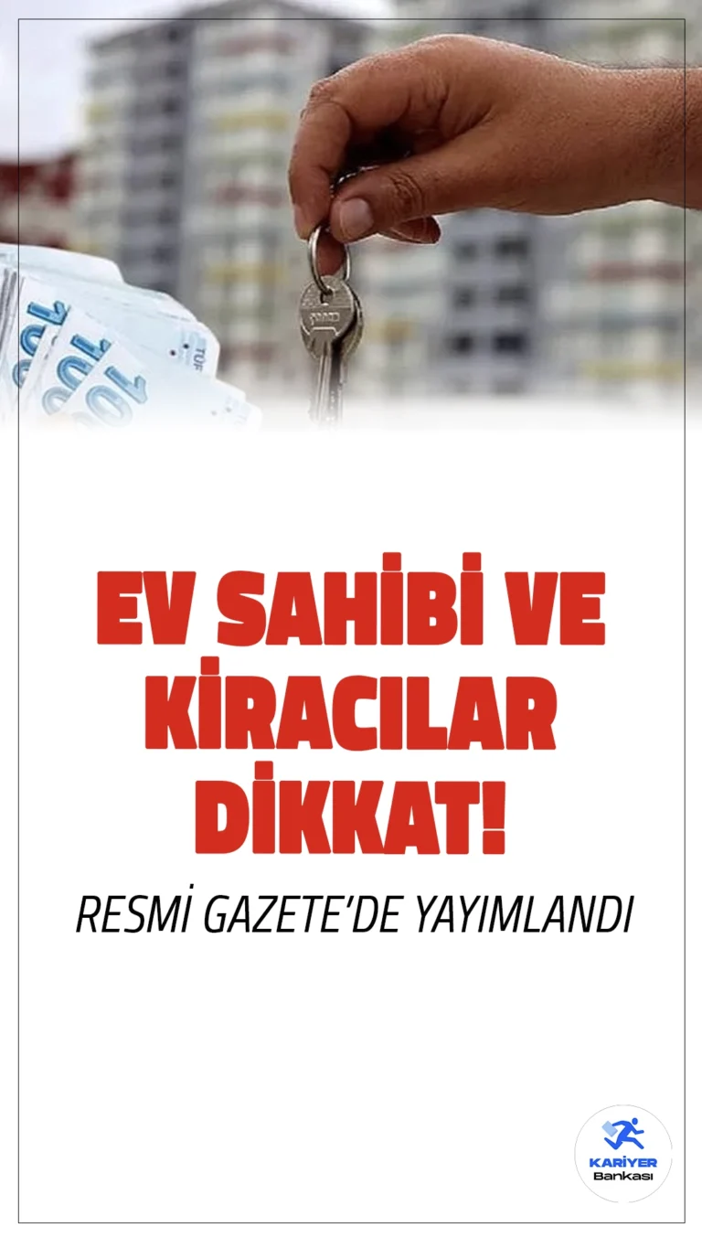 Kira Ödemelerinde Yeni Dönem: Elden Ödeme Kalktı!Hazine ve Maliye Bakanlığı, yeni tebliği ile konut ve iş yeri kiralarının elden tahsil edilmesine son verdi. Mülk sahipleri artık kira ödemelerini banka, PTT veya özel finans kurumları üzerinden alacak.