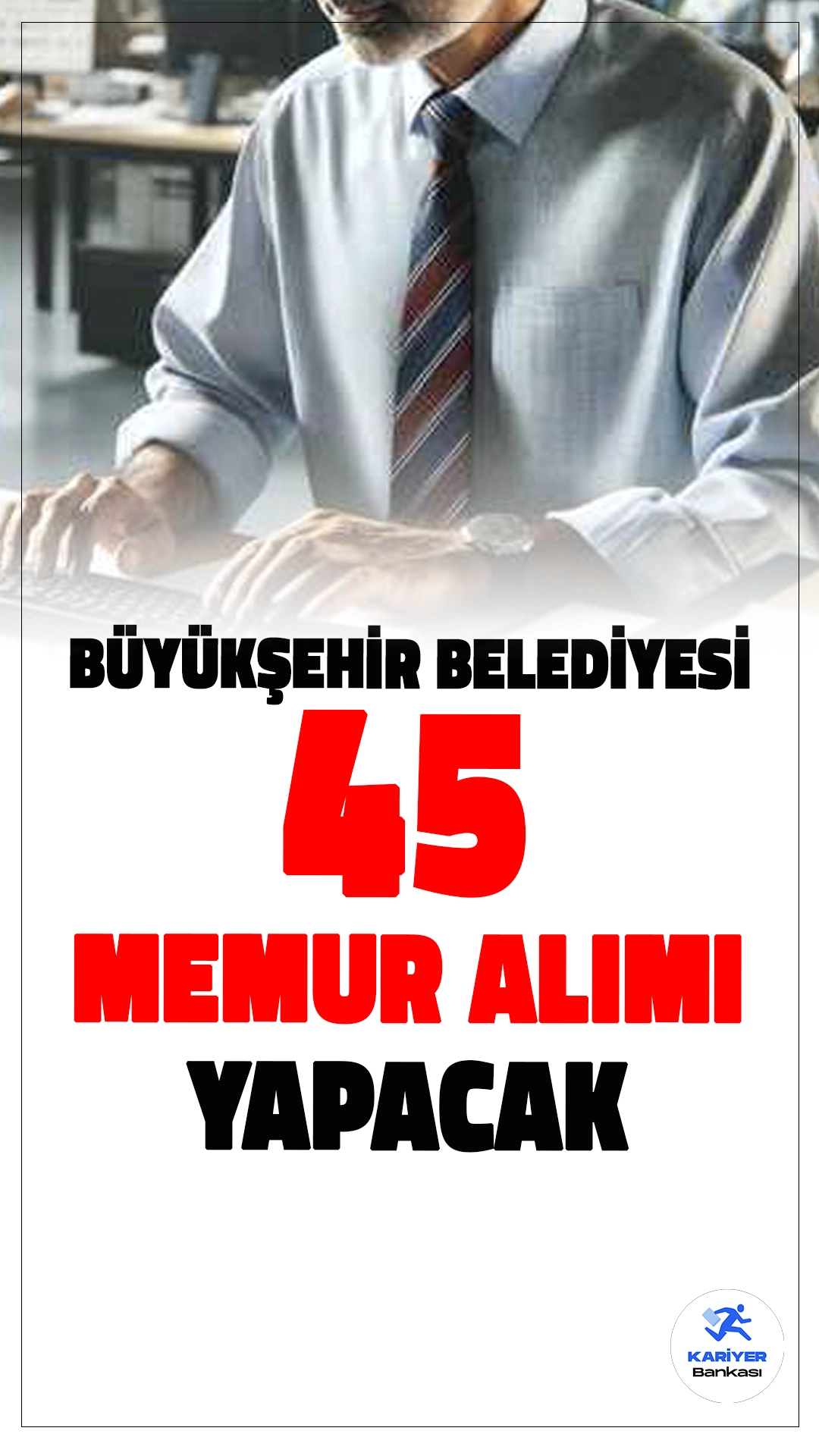 Eskişehir Büyükşehir Belediyesi 45 Memur Alımı Yapacak!Eskişehir Büyükşehir Belediyesi, 657 sayılı Devlet Memurları Kanunu kapsamında ilk defa atanmak üzere 45 memur alımı gerçekleştirecek. Belediye İtfaiye Yönetmeliği’ne uygun olarak yapılacak alımlarda adaylardan KPSS puanı, fiziksel şartlar ve mesleki yeterlilikler aranıyor. Başvurular 9 Aralık 2024 tarihinde başlayıp 13 Aralık 2024 mesai bitiminde sona erecek.