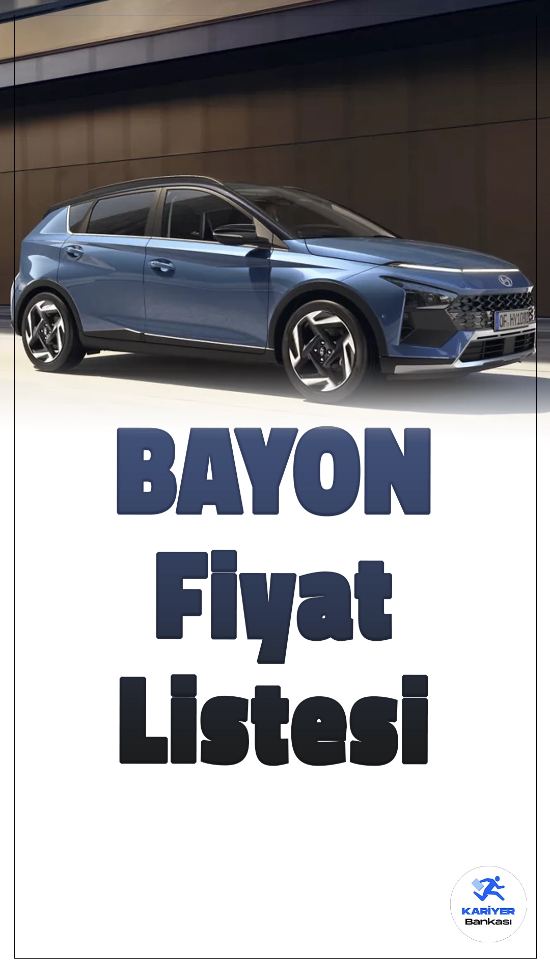 Hyundai Bayon Ekim 2024 Fiyat Listesi Açıklandı.Hyundai Bayon, kompakt SUV segmentinde Hyundai’nin en yeni modellerinden biri olarak dikkat çekiyor. 2021 yılında tanıtılan Bayon, markanın Avrupa pazarına yönelik özel bir tasarım sunan küçük SUV’lerinden biri. Araç, şehir içi kullanıma uygun boyutları ve şık tasarımıyla öne çıkıyor.