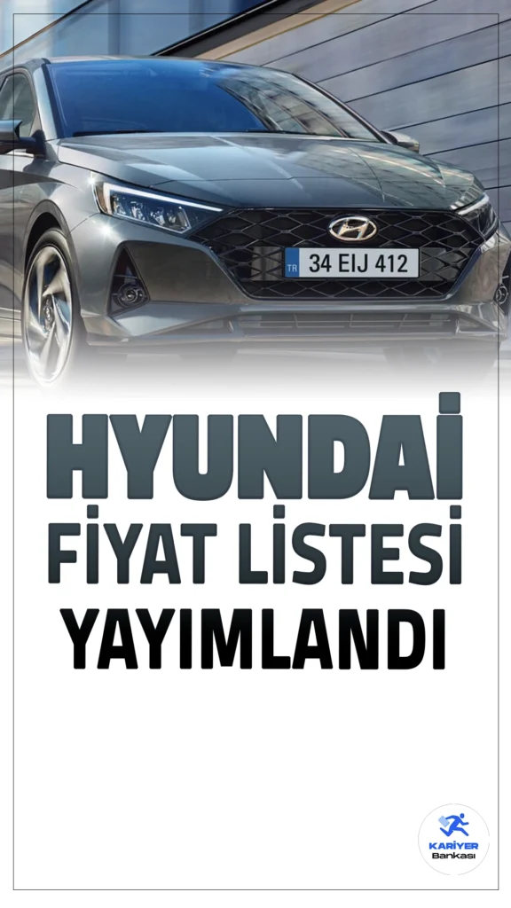 Hyundai Ekim 2024 Fiyat Listesi.Hyundai, 2024 yılında geniş ürün yelpazesiyle dikkat çekiyor. Şehir içi sürüş için ideal olan Hyundai i10, kompakt yapısı ve yakıt ekonomisiyle öne çıkarken, bir boy büyük olan i20, modern tasarımı ve teknolojik donanımlarıyla segmentinde rekabetçi. Performans tutkunları için ise i20 N modeli, sportif detayları ve güçlü motor seçenekleriyle heyecan verici bir sürüş deneyimi sunuyor.