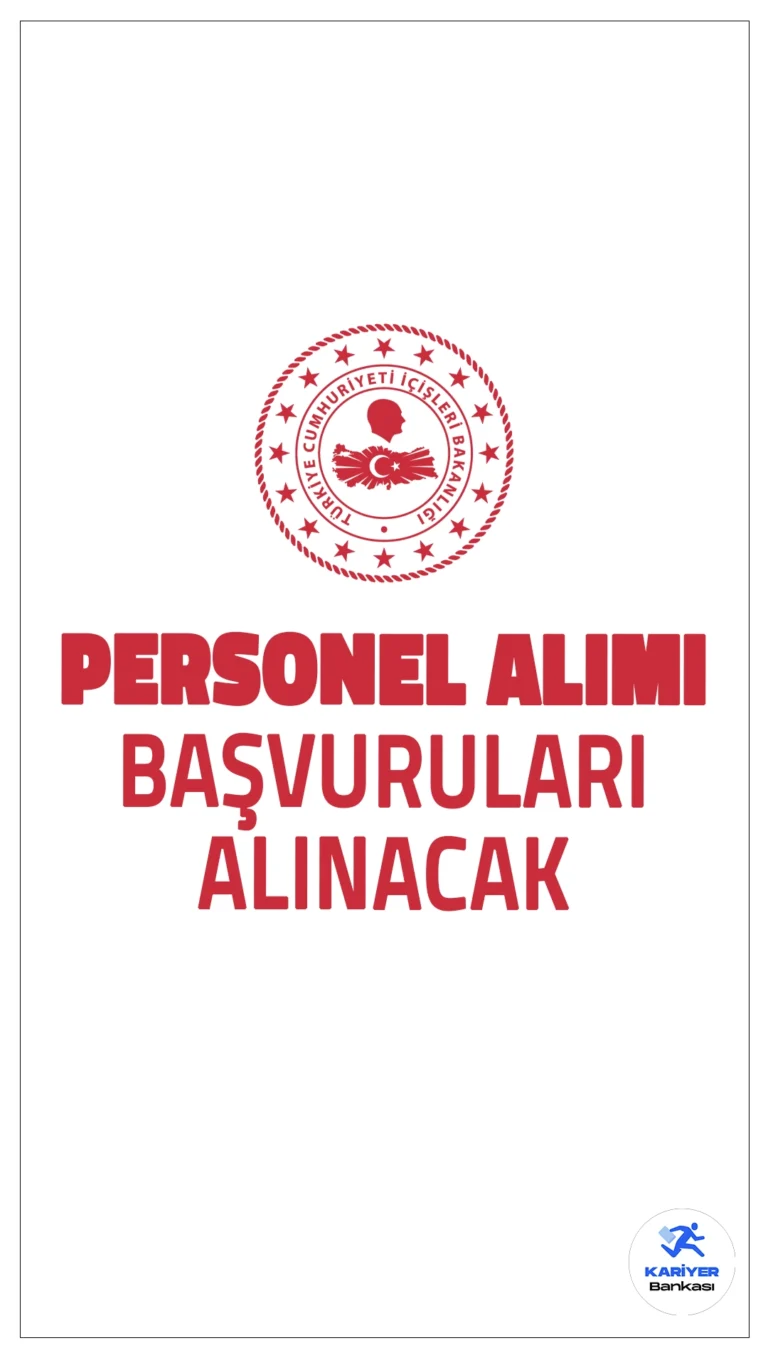 İçişleri Bakanlığı 23 Personel Alımı Başvuruları Alınacak.İçişleri Bakanlığı, Bilgi Teknolojileri Genel Müdürlüğü bünyesinde istihdam edilmek üzere Sözleşmeli Personel alımı başvuruları başladı. Alınacak personeller arasında çözüm mimarları, kıdemli veri tabanı uzmanları, sistem ve siber güvenlik uzmanları gibi birçok farklı pozisyon bulunuyor.