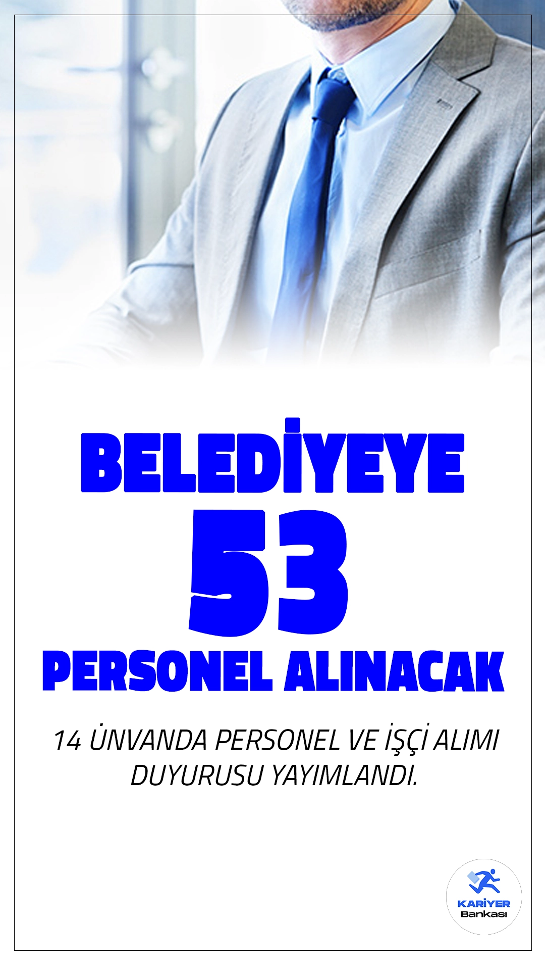 Tekirdağ Marmaraereğlisi Belediyesi 53 Personel Alımı Yapacak.Tekirdağ Marmaraereğlisi Belediyesi, bünyesindeki Marmaraereğlisi Temizlik ve Katı Atık Hizmetleri LTD ŞTİ aracılığıyla 53 personel alımı yapacak. İlan, İŞKUR’un kurum dışı kamu işçisi alımı duyuruları arasında yer alıyor. Belediyeye bağlı şirketlerde istihdam edilecek bu yeni personel alımları için detaylar açıklandı. Adaylar, belirtilen kadrolara ve şartlara uygun olarak başvurularını gerçekleştirebilirler.