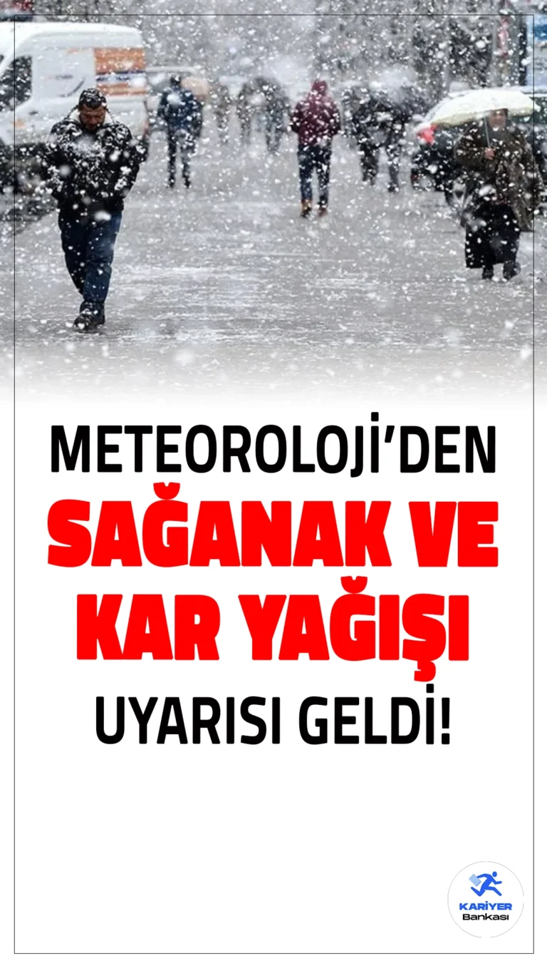 Meteoroloji'den Sağanak ve Kar Yağışına Uyarısı Geldi!18 Ekim 2024 Cuma günü için hava durumu raporuna göre, Türkiye genelinde yağışlı hava etkili olacak. Karadeniz’in iç kesimleri ve Doğu Anadolu’nun yükseklerinde kar yağışı beklenirken, birçok ilde sağanak ve gök gürültülü sağanak yağışlar görülecek.