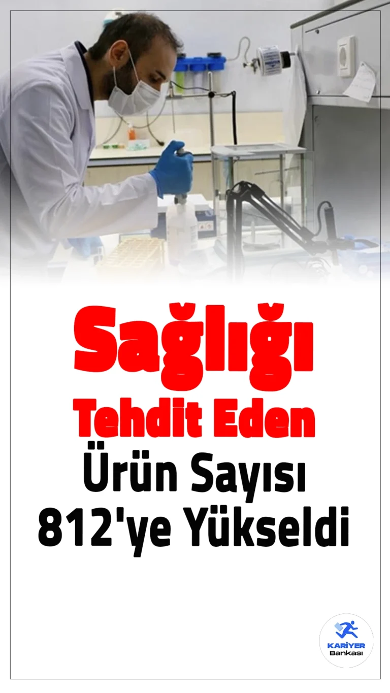 Sağlığı Tehdit Eden Ürün Sayısı 812'ye Yükseldi.Tarım ve Orman Bakanlığı, taklit ve tağşiş yapılarak halk sağlığını riske atan ürünlerin listesini yenileyerek, "guvenilirgida.tarimorman.gov.tr" adresinde yayınladı. Bakanlığın son güncellemesiyle birlikte, sağlığa zararlı olduğu belirlenen ürün sayısı 812’ye ulaştı.