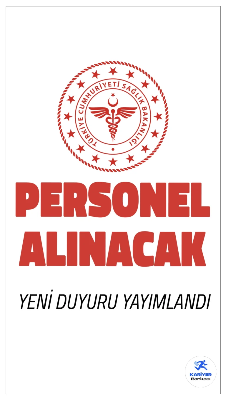 Sağlık Bakanlığı 26 Sözleşmeli Personeli Alımı Yapacak.Sağlık Bakanlığı Sağlık Bilgi Sistemleri Genel Müdürlüğü personel alımı duyurusu yayımlandı. Bu kapsamda, 2024 yılı içinde farklı pozisyonlarda sözleşmeli bilişim personeli alımı yapılacak. Başvuru yapacak adayların genel ve özel şartları sağlaması gerekmektedir.İşte şartlar ve başvuru bilgileri..
