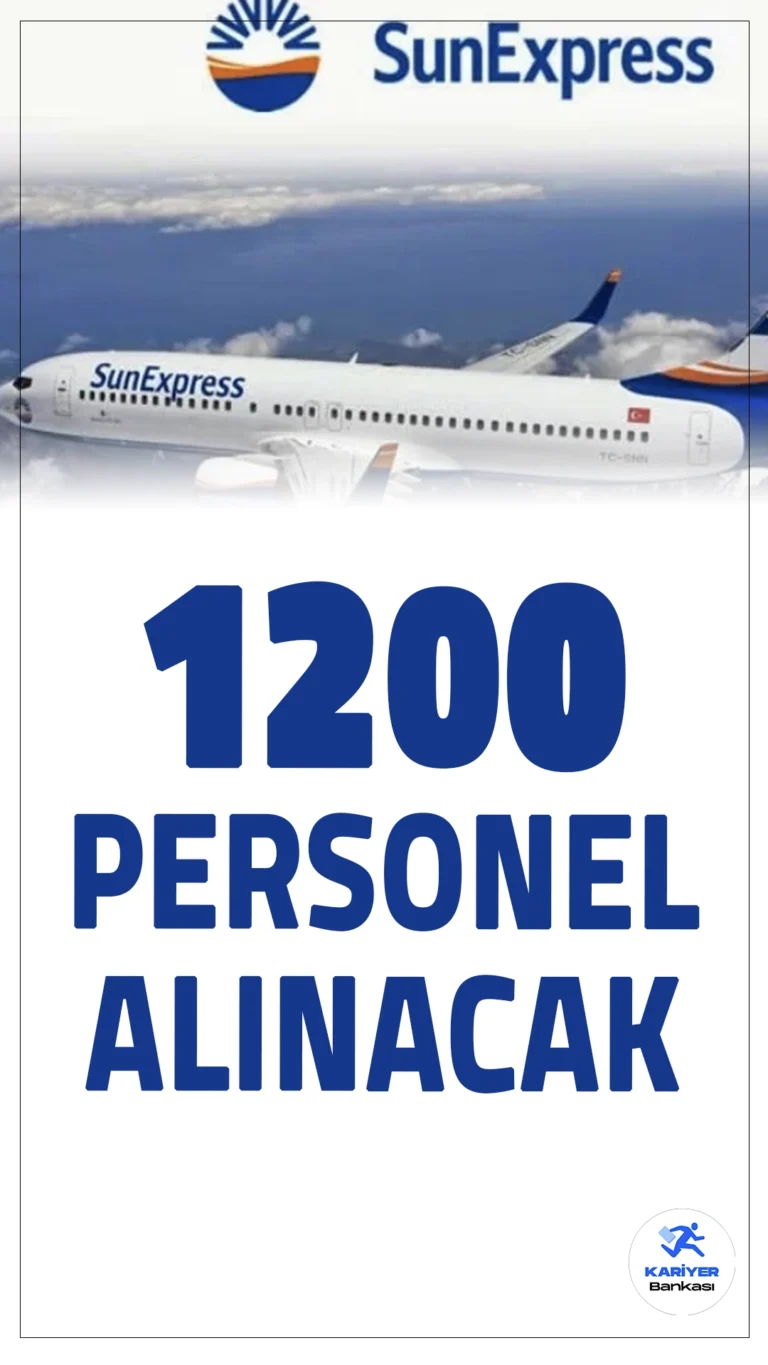 SunExpress 1200 Personel Alımı Yapacak.SunExpress CEO'su Max Kownatzki, Antalya’daki genel merkezde düzenlenen basın toplantısında, şirketin 2024 performansını ve 2025 hedeflerini paylaştı. SunExpress, 2025 yılına kadar filosunu genişletip 800 yeni personel alımı yapmayı planlıyor. Bu alımlar kapsamında 170 pilot ve 400 kabin memuru alınacak. Ayrıca, yer hizmetleri için de ek personel istihdam edilecek.