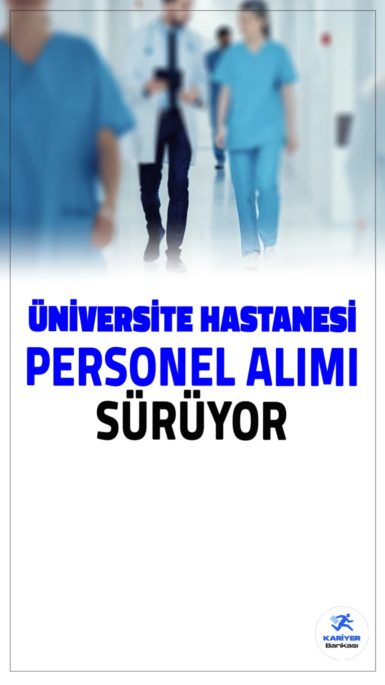 Afyonkarahisar Sağlık Bilimleri Üniversite (AFSÜ) Hastenesi 89 Personel Alımı Başvuruları Sürüyor.İlgili alım duyurusuna göre, AFSÜ'ye Hemşire, Fizyoterapist, Çocuk Gelişimcisi, Sağlık Teknikeri (Ağız ve Diş Sağlığı), Sağlık Teknikeri (Anestezi), Sağlık Teknikeri (Patoloji), Sağlık Teknikeri (Tıbbi Laboratuvar), Sağlık Teknikeri (Radyoloji), Büro Personeli, Mühendis, Tekniker, Teknisyen, Destek Personeli, Koruma ve Güvenlik Görevlisi pozisyonları için personel alımı yapılacak.Başvuru yapacak adayların genel ve özel şartları taşıması gerekmektedir.