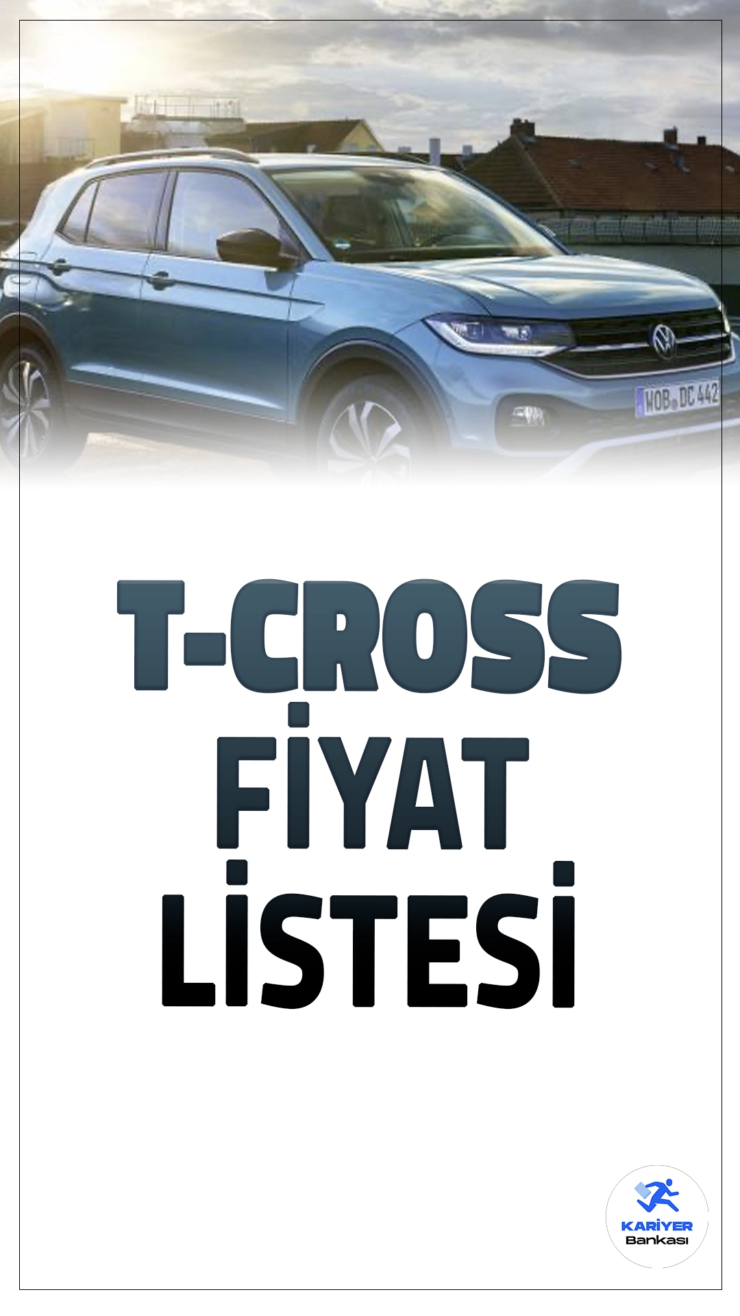 Volkswagen T-Cross Ekim 2024 Fiyat Listesi Yayımlandı.Volkswagen T-Cross, kompakt SUV segmentinde yer alan ve şehir içi kullanım için ideal boyutlarıyla öne çıkan bir modeldir. İlk kez 2018 yılında tanıtılan T-Cross, Volkswagen'in MQB platformu üzerine inşa edilmiştir ve markanın SUV ailesinin en küçük üyesidir. Bu model, hem kompakt yapısı hem de pratik kullanımıyla özellikle şehirde yaşayan kullanıcılar için çekici bir seçenek sunar.