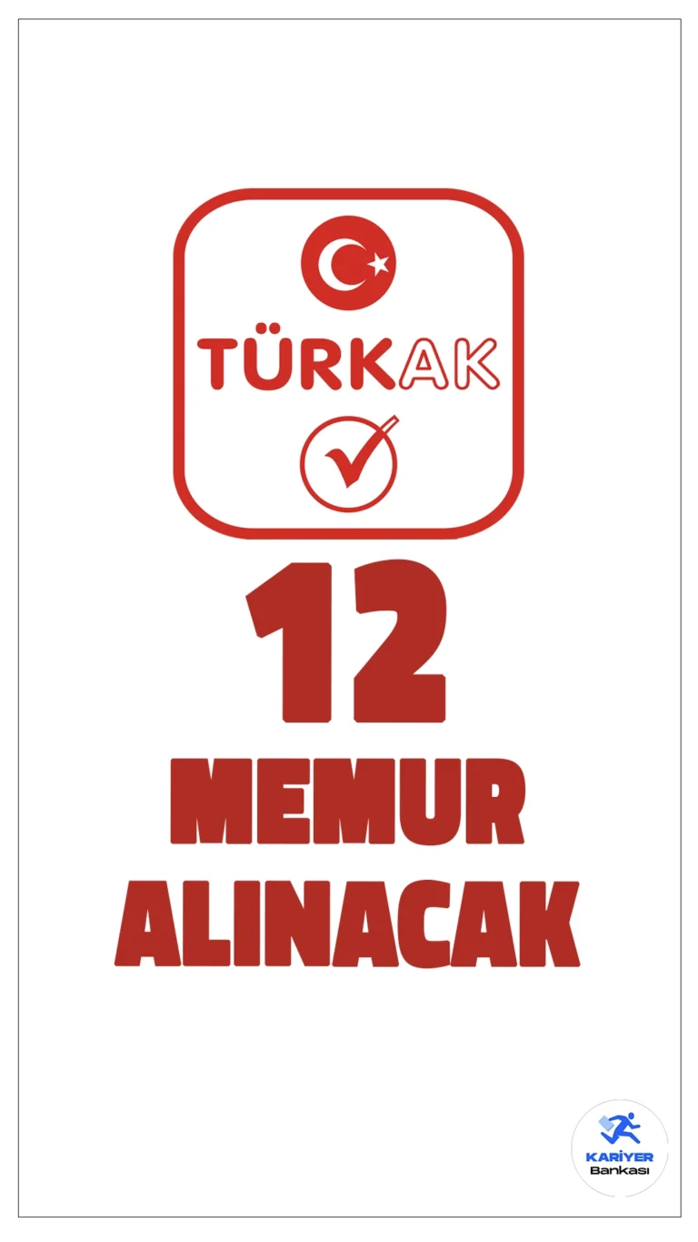 Türk Akreditasyon Kurumu 12 Memur Alacak.Türk Akreditasyon Kurumu (TÜRKAK), 12 Akreditasyon Uzman Yardımcısı pozisyonuna personel alımı yapacak. Başvurular 11 Kasım 2024 ile 29 Kasım 2024 tarihleri arasında e-Devlet Kariyer Kapısı platformu üzerinden çevrimiçi yapılacaktır. Adaylar KPSS ve YDS puan sıralamasına göre değerlendirilip sözlü sınava çağrılacaktır.