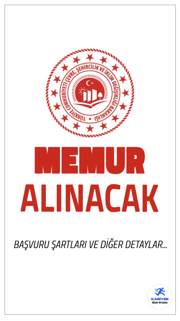 Çevre, Şehircilik ve İklim Değişikliği Bakanlığı’na bağlı İklim Değişikliği Başkanlığı, Genel İdare Hizmetleri sınıfında görevlendirilmek üzere 20 İklim Değişikliği Uzman Yardımcısı alımı yapacağını duyurdu. Alımlar, belirlenen fakültelerden mezun adaylar arasından yapılacak ve sözlü sınav ile değerlendirilecektir.