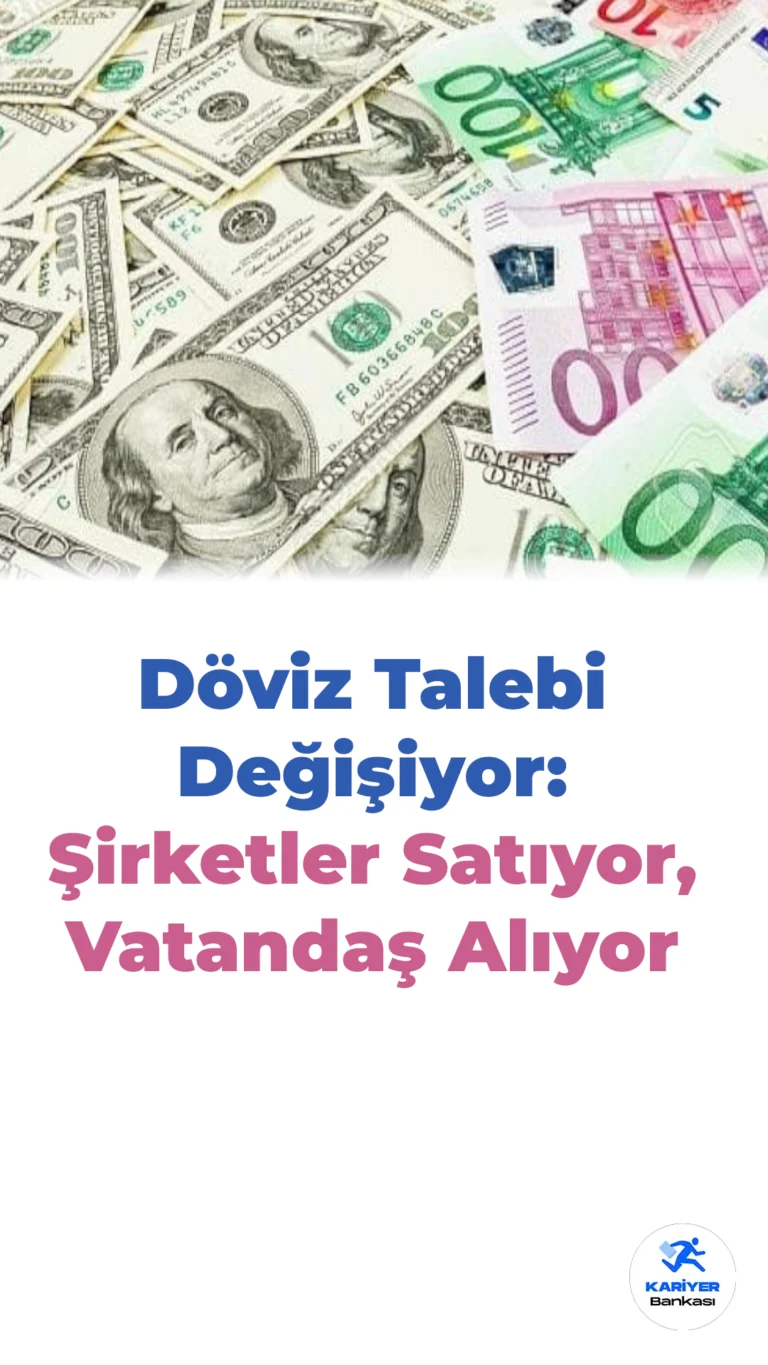 TCMB Verileri: Dövizde Şirketler Satıcı, Vatandaş Alıcı Oldu