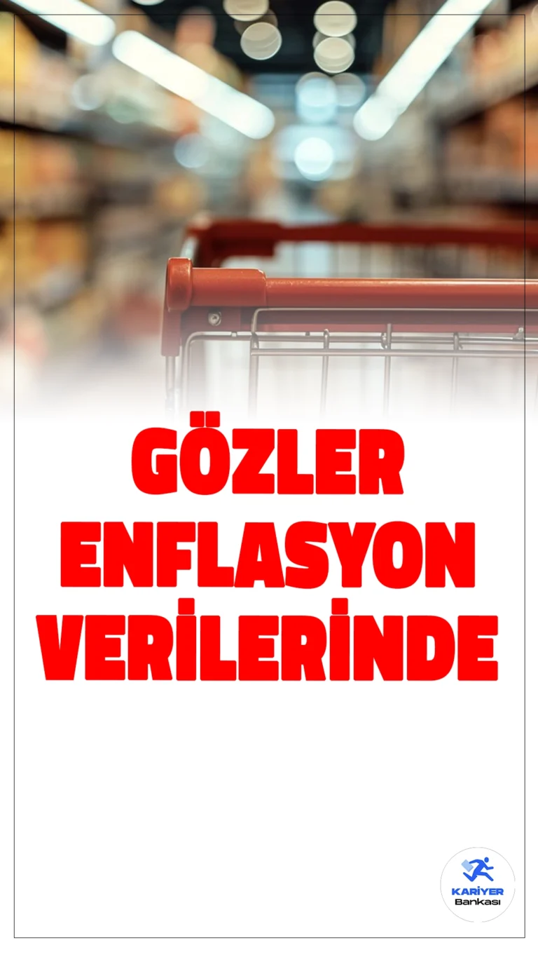 Ekim Ayı Enflasyon Verileri Yarın Açıklanıyor.Ekim ayına ait enflasyon verileri yarın açıklanacak. Geçen ay yüzde 49,38 olan yıllık enflasyonun, ekonomistlerin beklentisine göre yüzde 47,98 seviyesine inmesi öngörülüyor.