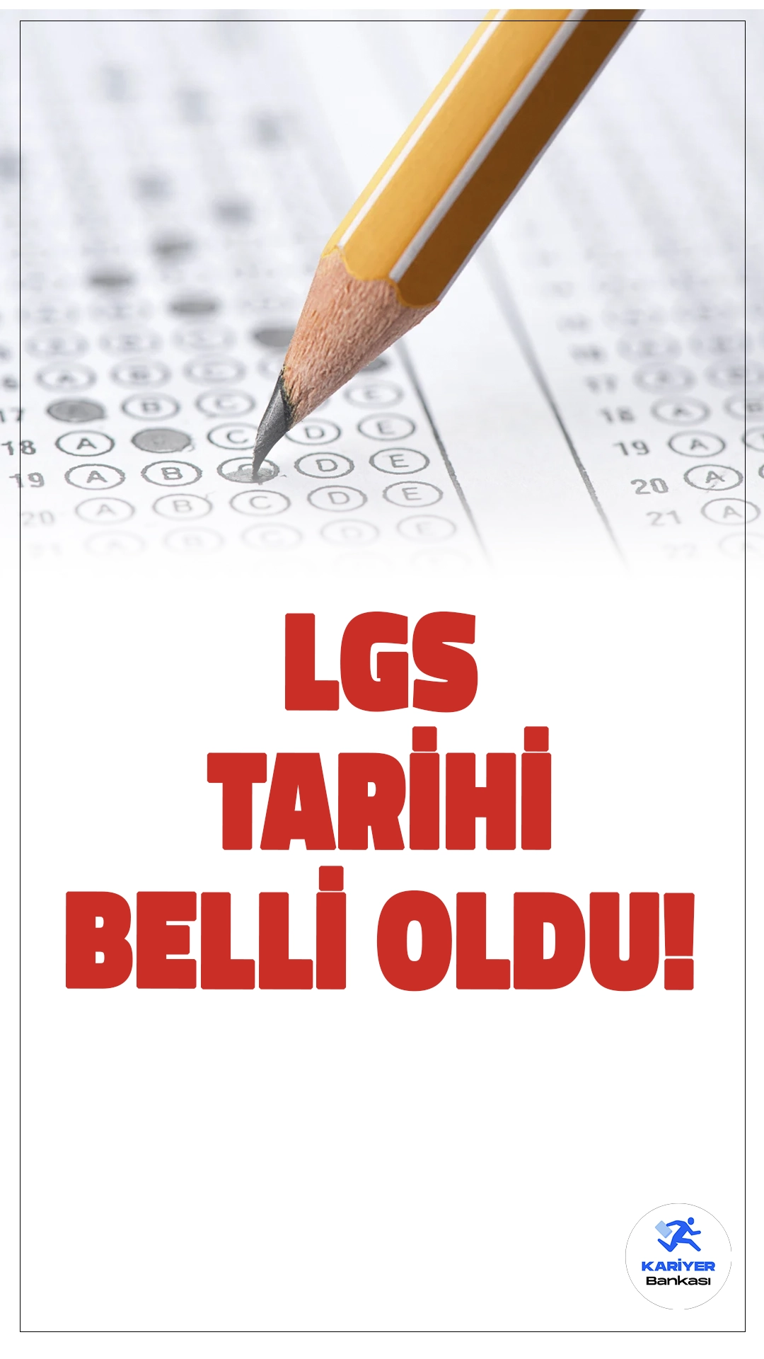 MEB 2025 LGS Tarihini Açıkladı.Milli Eğitim Bakanlığı (MEB), 2024-2025 eğitim yılı sonunda sınavla öğrenci alacak ortaöğretim kurumları için yapılacak Liselere Geçiş Sistemi (LGS) merkezi sınav tarihini duyurdu. LGS, 15 Haziran 2025 tarihinde uygulanacak.
