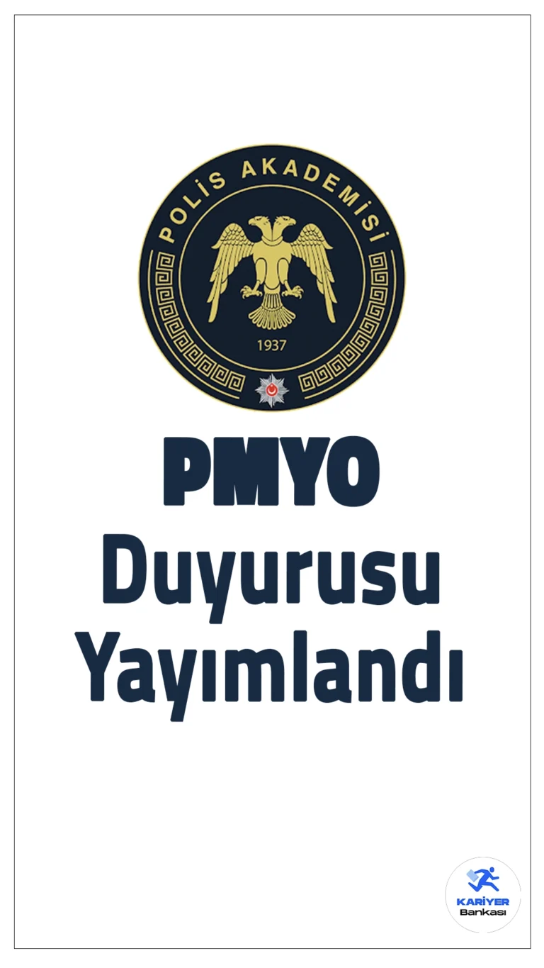 2024 Yılı PMYO Giriş Sınavı 3.Yedek Planlama Sonuçları Açıklandı.İçişleri Bakanlığı Emniyet Genel Müdürlüğü Polis Akademisi sayfasından yayımlanan duyuruda, 2024 Yılı PMYO Giriş Sınavı 3. yedek aday planlama sonuçlarının açıklandığı aktarıldı.