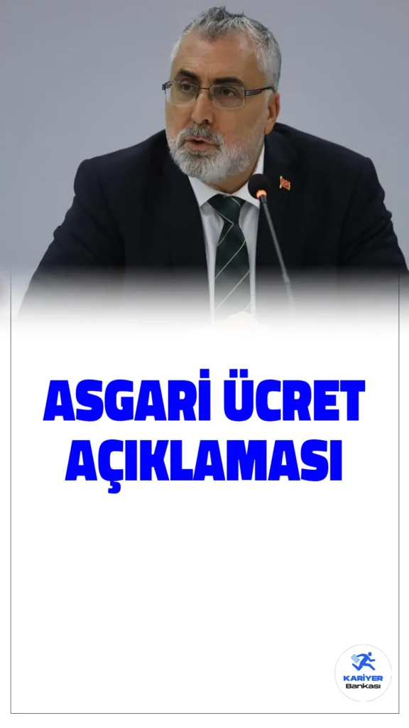 Bakan Işıkhan Asgari Ücret İçin Tarih Verdi: Komisyon Aralık’ta Toplanıyor
