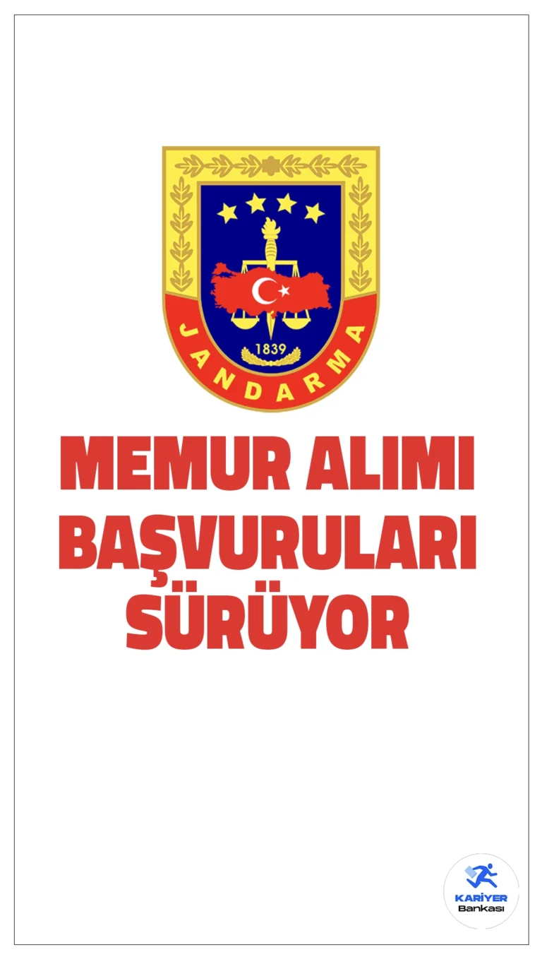 Jandarma 36 Memuru Alımı Başvuruları Sürüyor.Jandarma Genel Komutanlığı, farklı ünvanlarda olmak üzere toplamda 36 devlet memuru alımı yapacak. Başvuru yapacak adaların belirtilen genel şartların yanı sıra, özel şartları da sağlaması gerekmektedir.İşte şartlar ve kadrolar...