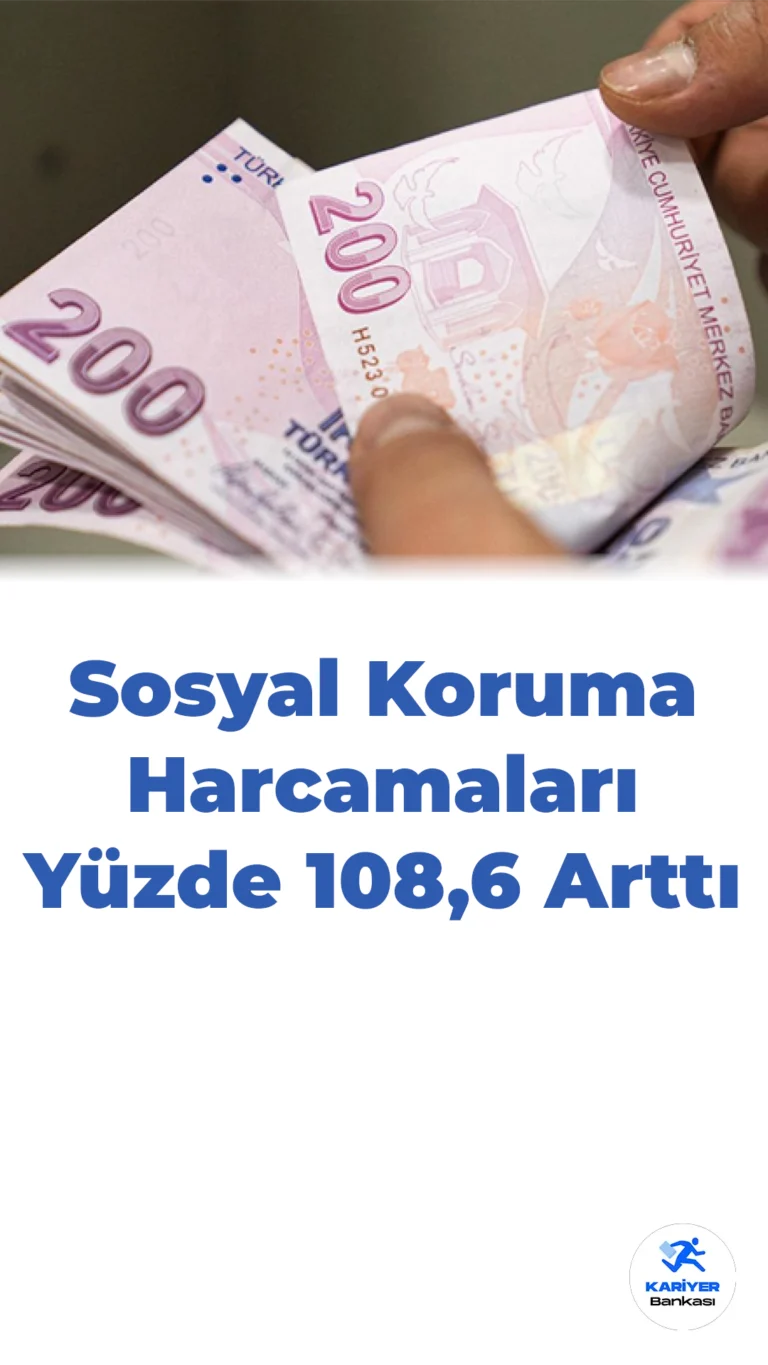 Sosyal Koruma Harcamaları Yüzde 108,6 Arttı