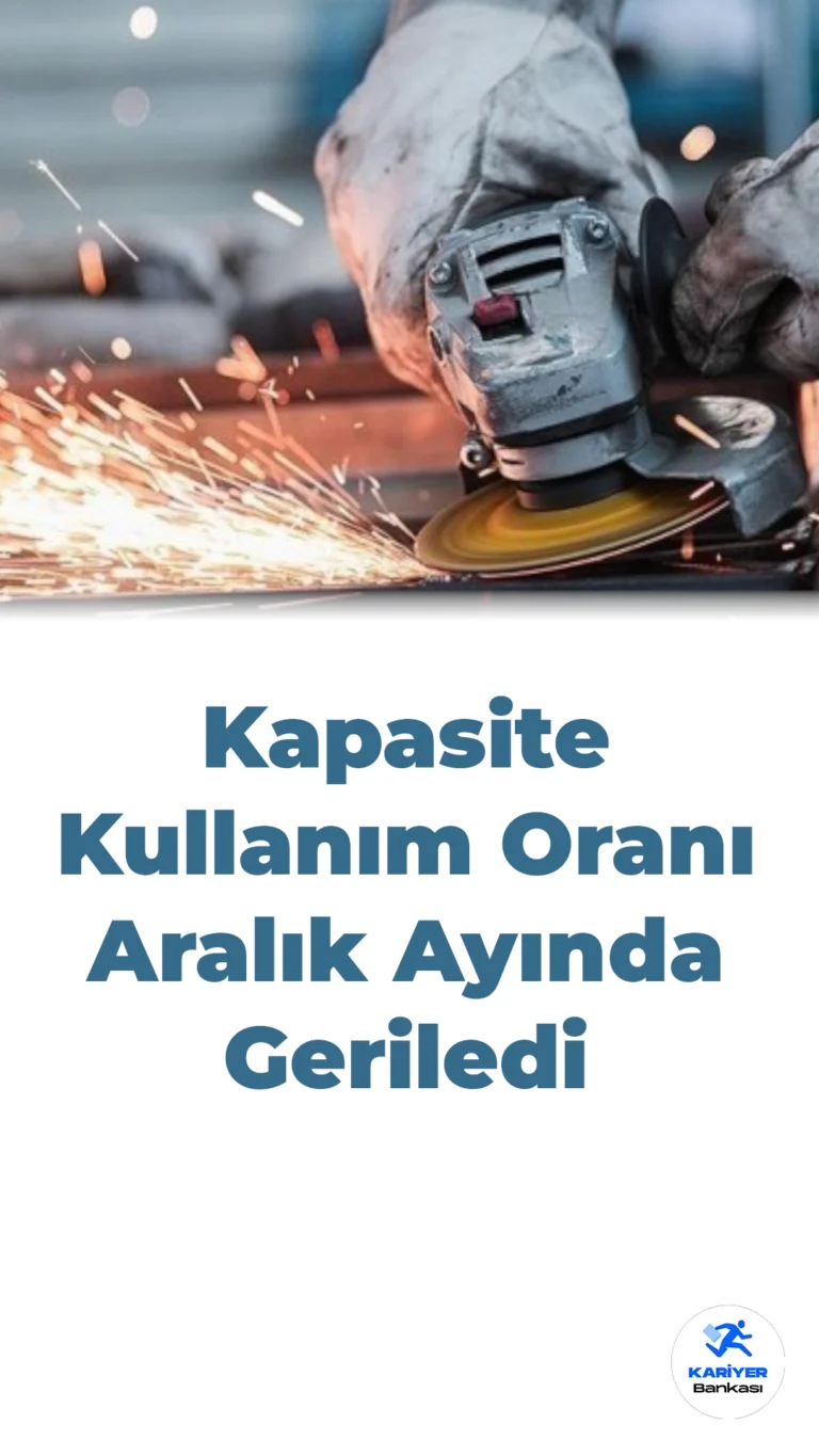 Kapasite Kullanım Oranı Aralık Ayında Geriledi