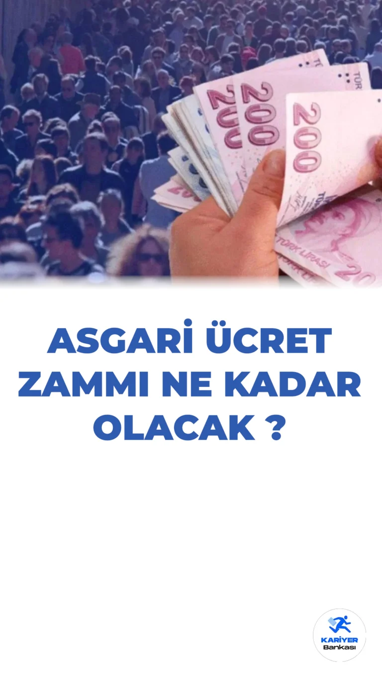 Asgari Ücret Zammı İçin Kritik Süreç Başladı: İki Senaryo Masada