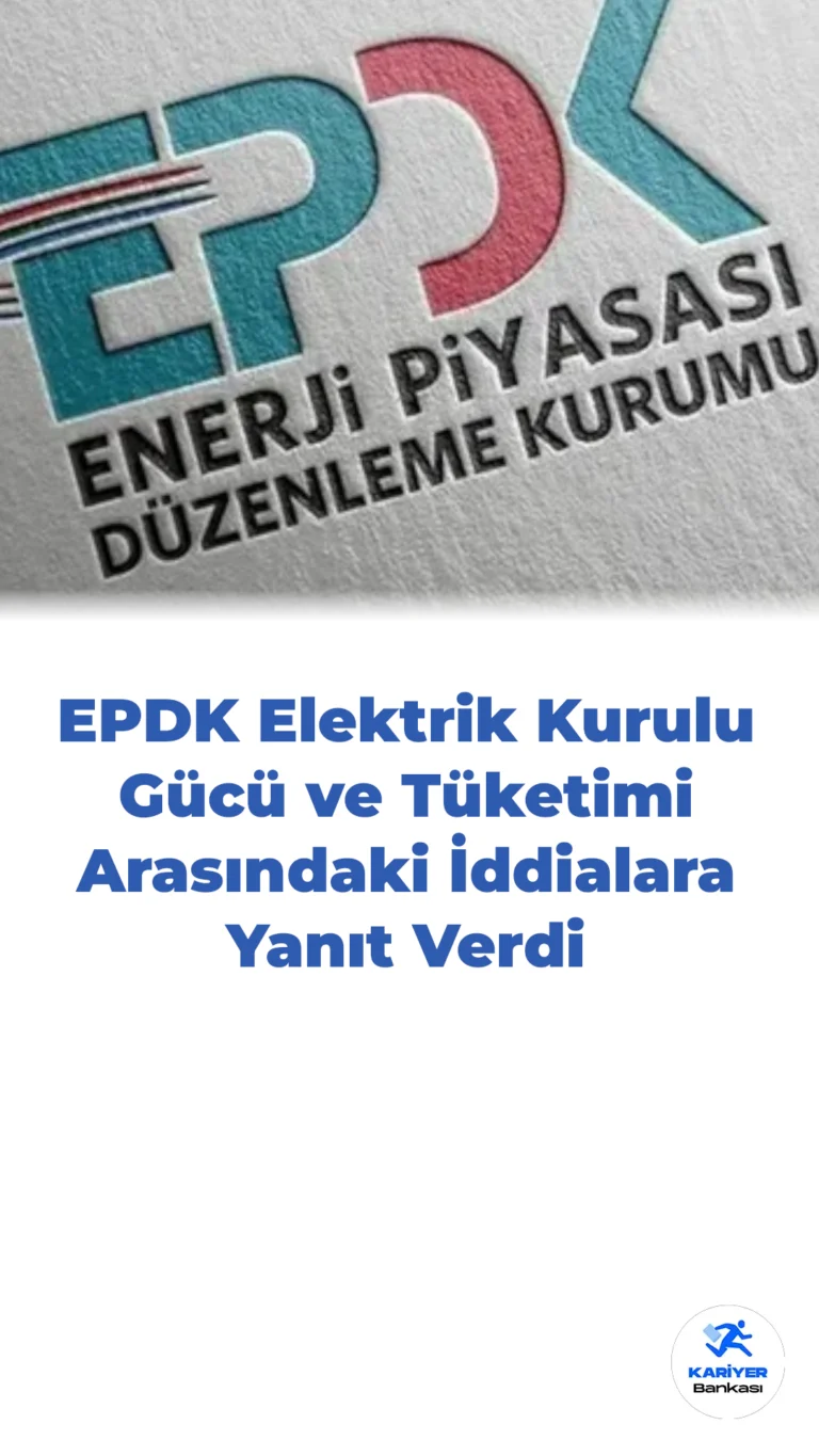 EPDK’dan Depolamalı RES ve GES İddialarına Yanıt