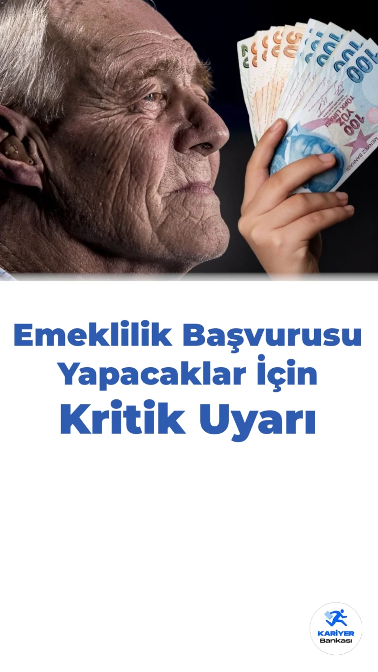Yüksek Emekli Maaşı İçin Kritik Tarihler! Son Günlere Dikkat
