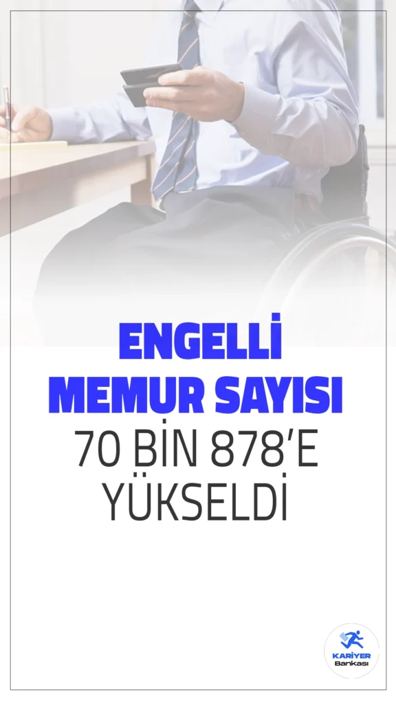 Kamuda Engelli İstihdamında Büyük Artış: 70 Bin 878 Kişiye Ulaşıldı.Aile ve Sosyal Hizmetler Bakanlığı'nın verilerine göre, kamuda istihdam edilen engelli memur sayısı son 22 yılda 12 kat artarak 70 bin 878'e yükseldi.