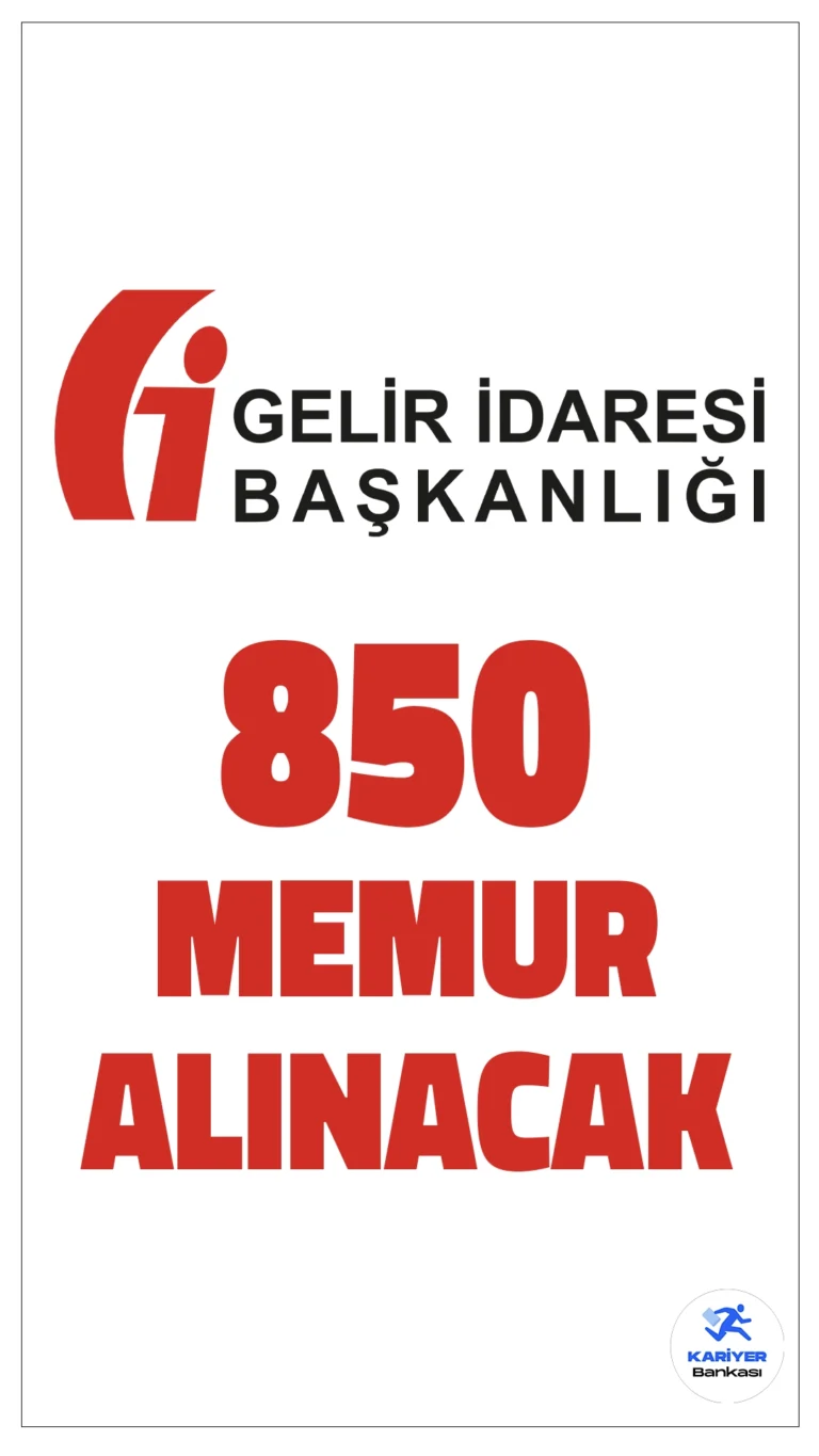 Gelir İdaresi Başkanlığı (GİB) 850 Memur Alımı Yapacak.Devlet Gelir Uzman Yardımcılığı ve Gelir Uzman Yardımcılığı giriş sınav ilanları yayınlandı. 2025 yılı için yapılacak sınavlarla ilgili detaylar belli oldu. Başvuru şartları, illere göre kontenjanlar ve başvuru sayfasına dair tüm detaylar bu haberimizde.İşte adayların bilmesi gerekenler: