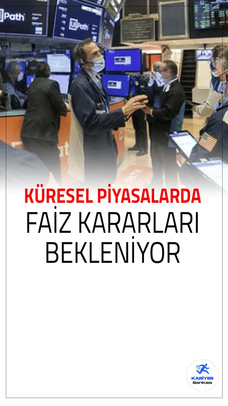 Küresel Piyasalarda Enflasyon Verileri ve Faiz Kararları Bekleniyor.Gelecek hafta ABD'de açıklanacak enflasyon verileri ve ECB'nin faiz kararı küresel piyasalarda yatırımcıların odak noktası olacak.