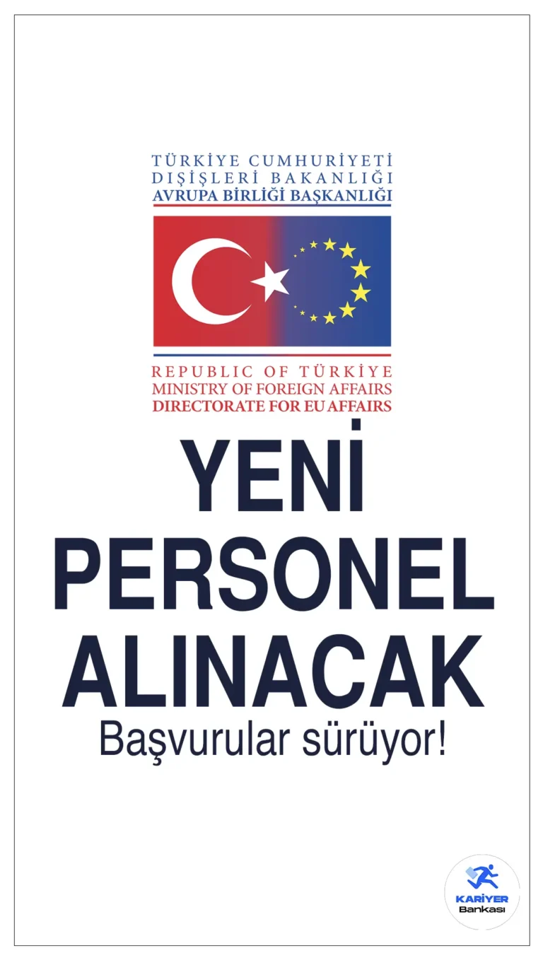 AB Başkanlığı Uzman Yardımcısı Alımı Başvurular Sürüyor