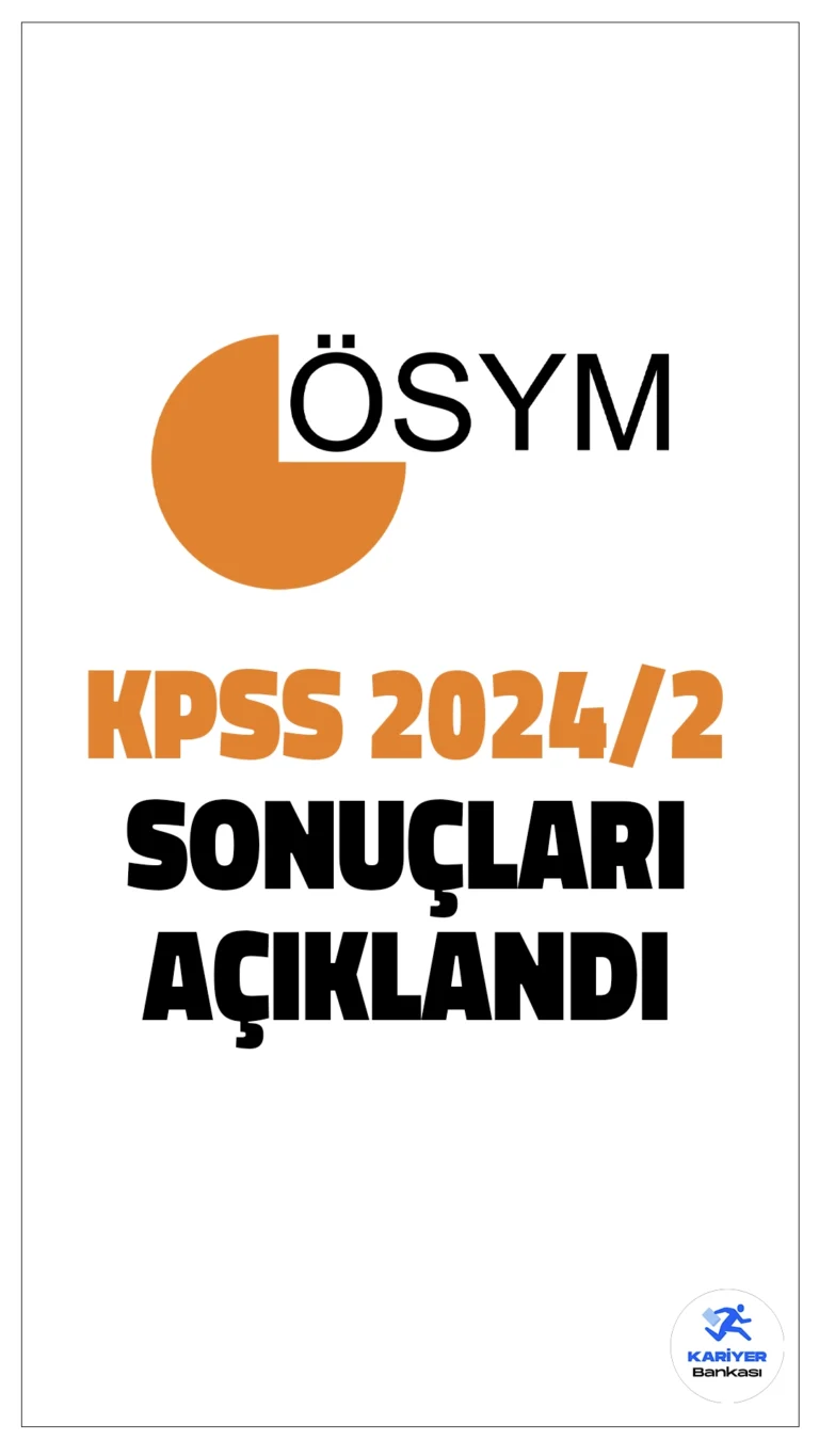 KPSS-2024/2 Yerleştirme Sonuçları Açıklandı. ÖSYM sayfasından yayımlanan duyuruda, KPSS-2024/2: Bazı Kamu Kurum ve Kuruluşlarının Kadro ve Pozisyonlarına Yerleştirme Sonuçlarının açıklandığı aktarıldı.