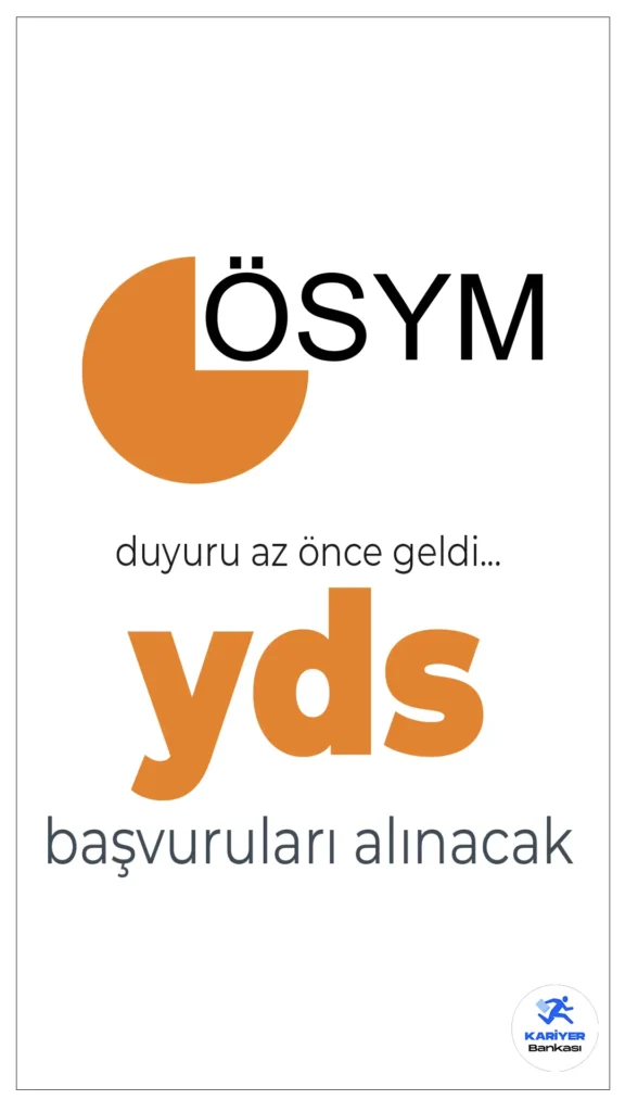 2025 YDS 1 Başvuru İşlemleri Başladı