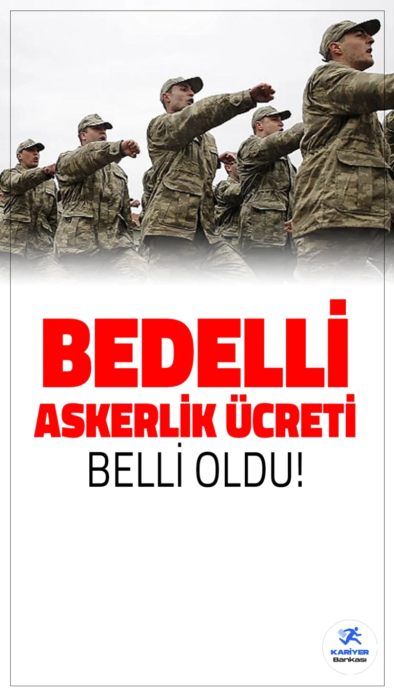 Bedelli Askerlik Ücreti 2025 İçin Belli Oldu! İşte Yeni Rakamlar...Memur ve emeklilere yapılan zamların ardından bedelli askerlik ücreti de netleşti. Yeni yılın ilk ayında açıklanan rakamlarla detaylar haberimizde!