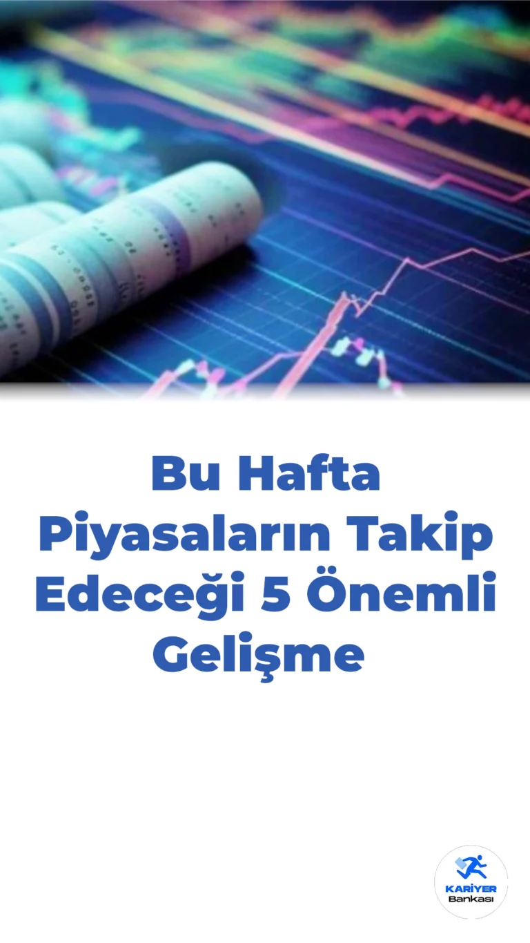 Bu Hafta Piyasaların Takip Edeceği 5 Önemli Gelişme (13 Ocak 2025)
