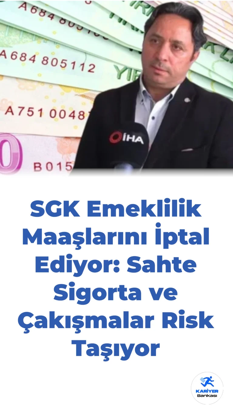 SGK’dan Kritik Uyarı: Bu Harflerle Tescil Edilen Emekliler Risk Altında