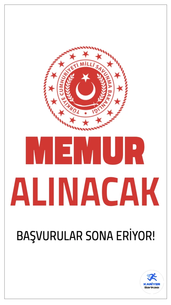 MSB 171 Memur Alımı Yapacak! Başvurular Sona Eriyor.Millî Savunma Bakanlığı tarafından devlet memuru alımı için başvuru işlemlerinde sona gelindi.Başvurular yarın(20 Ocak 2025) sona erecek. Adaylar, başvurularını yalnızca çevrimiçi olarak Millî Savunma Bakanlığı Personel Temin Sistemi üzerinden gerçekleştirebilecek. Başvuru yapacak adayların genel ve özel şartları dikkatle incelemsi gerekmektedir.İşte şartlar, kontenjanlar ve başvuru bilgileri..