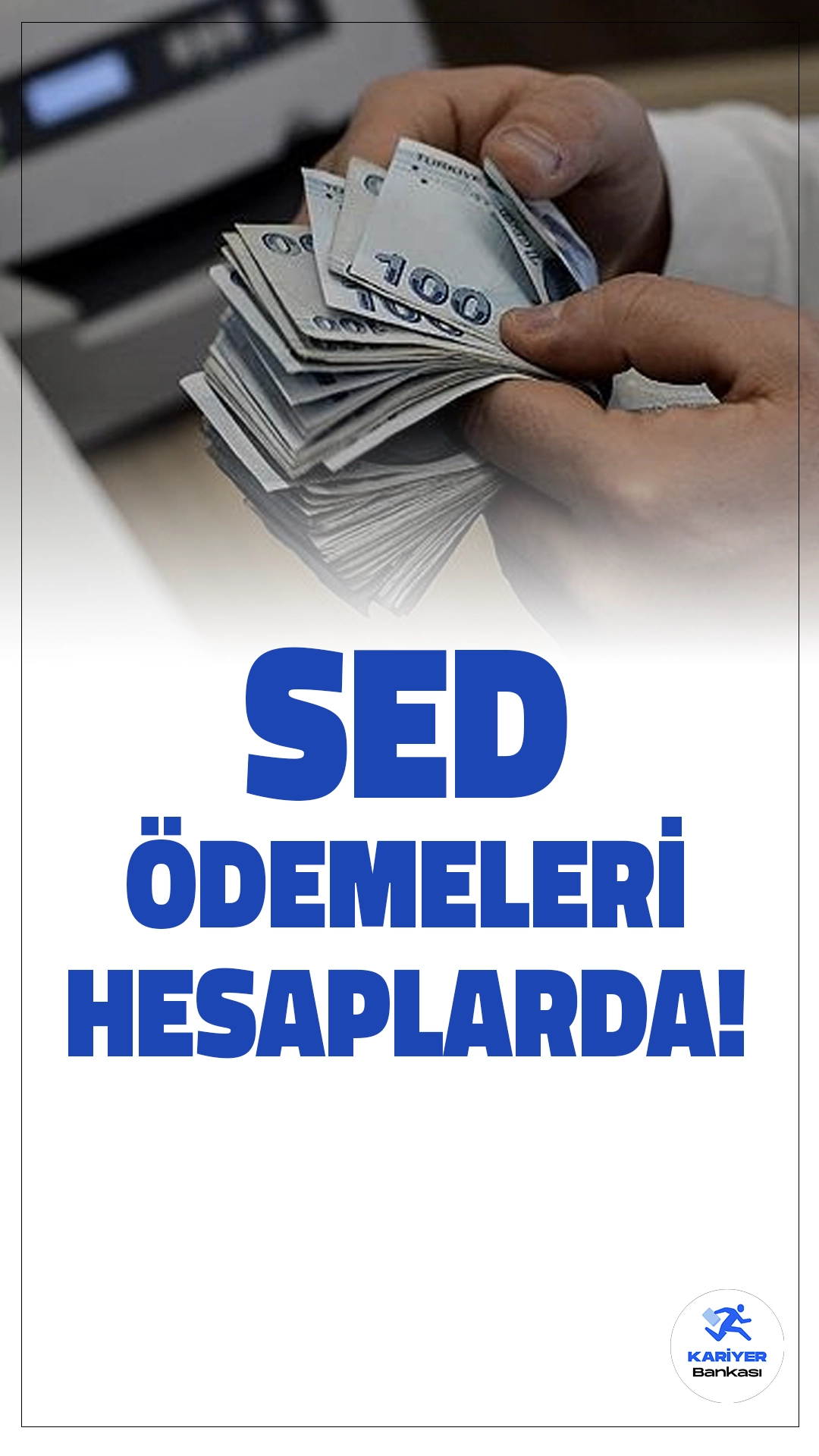 Ocak Ayı SED Ödemeleri Hesaplara Yatırıldı: 1 Milyar 189 Milyon Lira Destek.İhtiyaç sahibi ailelere yönelik Sosyal ve Ekonomik Destek (SED) ödemesi kapsamında ocak ayında toplam 1 milyar 189 milyon lira hesaplara yatırıldı.