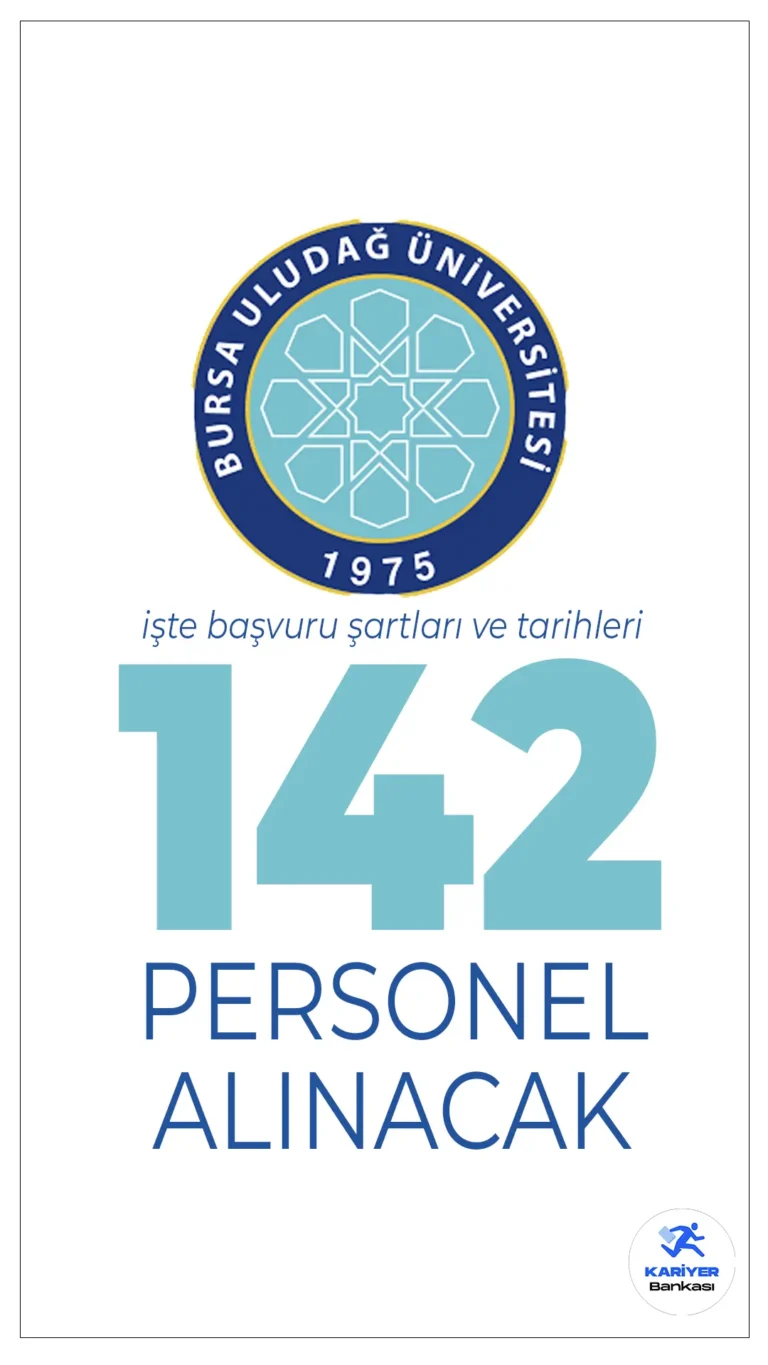 Bursa Uludağ Üniversitesi 142 Sözleşmeli Personel Alımı Yapacak! Başvurular Başladı