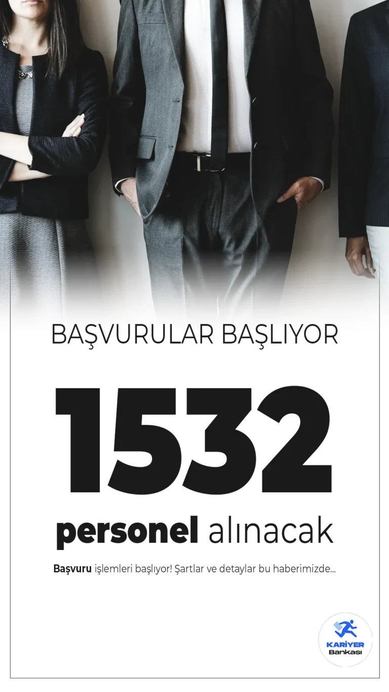 İBB 1532 Personel Alımı Yapacak! Memur, İtfaiye Eri ve Zabıta Memuru Alımları Başlıyor…