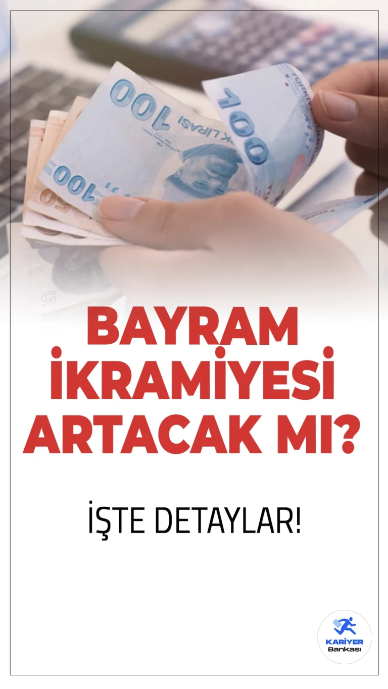 Bayram İkramiyesi Artacak Mı? İşte Detaylar....Çalışma ve Sosyal Güvenlik Bakanı Vedat Işıkhan, emeklilerin bayram ikramiyesi konusunda değerlendirme yapacaklarını, ancak şu an rakam vermek için erken olduğunu belirtti.