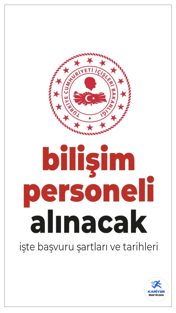 İçişleri Bakanlığı Sözleşmeli Bilişim Personeli Alıyor! Başvurular Başladı!