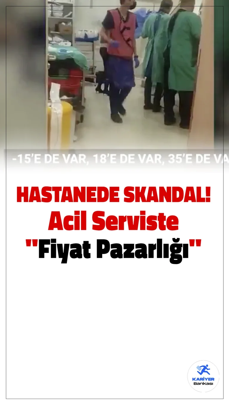 Acil Serviste "Fiyat Pazarlığı" Yapan Muhasebeci Gözaltına Alındı.İstanbul'da özel bir hastanede, acil müdahale sırasında hasta ile "fiyat pazarlığı" yapan muhasebeci H.Y. gözaltına alındı. Olayla ilgili soruşturma sürüyor.