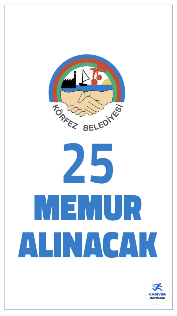 Körfez Belediyesi 25 Memur Alımı Başvuruları Alınacak.Kocaeli ili Körfez Belediye Başkanlığı memur alımı başvuruları başladı.Zabıta Memuru pozisyonuna başvuracak adayların, belirtilen genel ve özel şartları sağlaması gerekmektedir. Başvurular 28 Şubat 2025 tarihinde sona erecek.İşte ilan detayları: