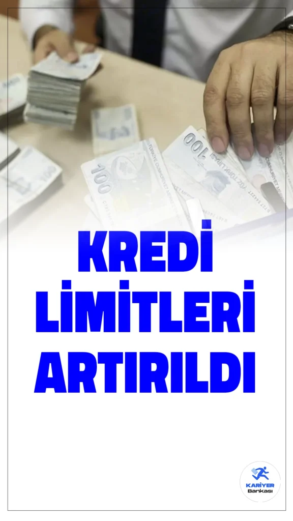 İhtiyaç Kredisi Limitleri Artırıldı: Yeni Düzenleme Neler Getiriyor?Bankacılık Düzenleme ve Denetleme Kurulu (BDDK), ihtiyaç kredisi limitlerini artırdı. 36 ay vadeye kadar olan kredi limiti 125 bin liraya, 24 ay vadeye kadar olan limit ise 125 bin ile 250 bin lira arasına yükseltildi.