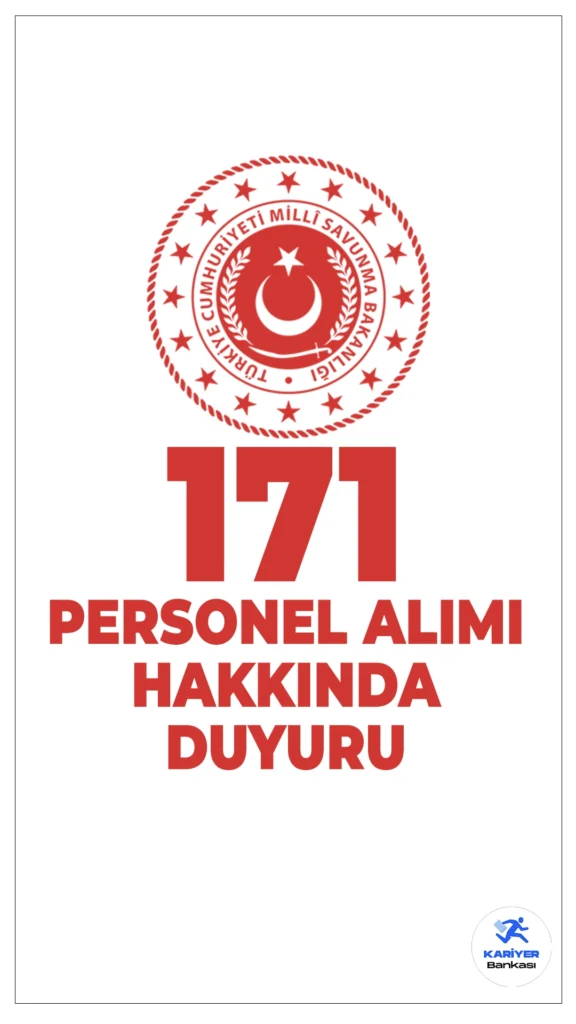 MSB 171 Personel Alımı Başvuru Sonuçları Açıklandı! İşte KPSS Taban Puanları.Milli Savunma Bakanlığı (MSB), 171 sözleşmeli personel alımı için başvuru sonuçlarını ve KPSS taban puanlarını açıkladı. İşte detaylar!
