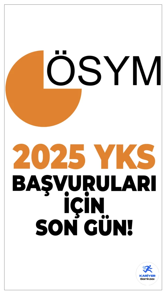 2025-YKS Başvurularında Son Gün: Başvurular Bu Gece Sona Eriyor!Üniversite hayali kuran milyonlarca aday için kritik tarih geldi! 2025 Yükseköğretim Kurumları Sınavı (YKS) başvuruları, 13 Mart 2025 (bugün) saat 23.59'da sona erecek. ÖSYM tarafından yapılan duyuruya göre, henüz başvuru ve ücret ödeme işlemlerini tamamlamayan adayların son saatleri kaldı.