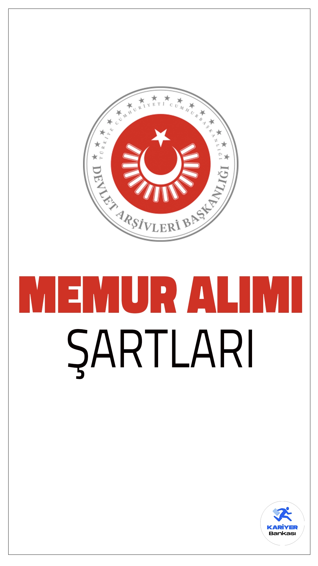 Devlet Arşivleri Başkanlığı 20 Memur Alımı Başvuru Şartları.T.C. Cumhurbaşkanlığı Devlet Arşivleri Başkanlığı, Ankara ve İstanbul birimlerinde görevlendirilmek üzere memur alımı gerçekleştirecek. Alım, sözlü sınav yöntemiyle yapılacak olup, adayların belirtilen şartları taşıması gerekmektedir. Başvuru işlemleri 31 Mart'ta sona erecek. İşte şartlar ve başvuru bilgileri...