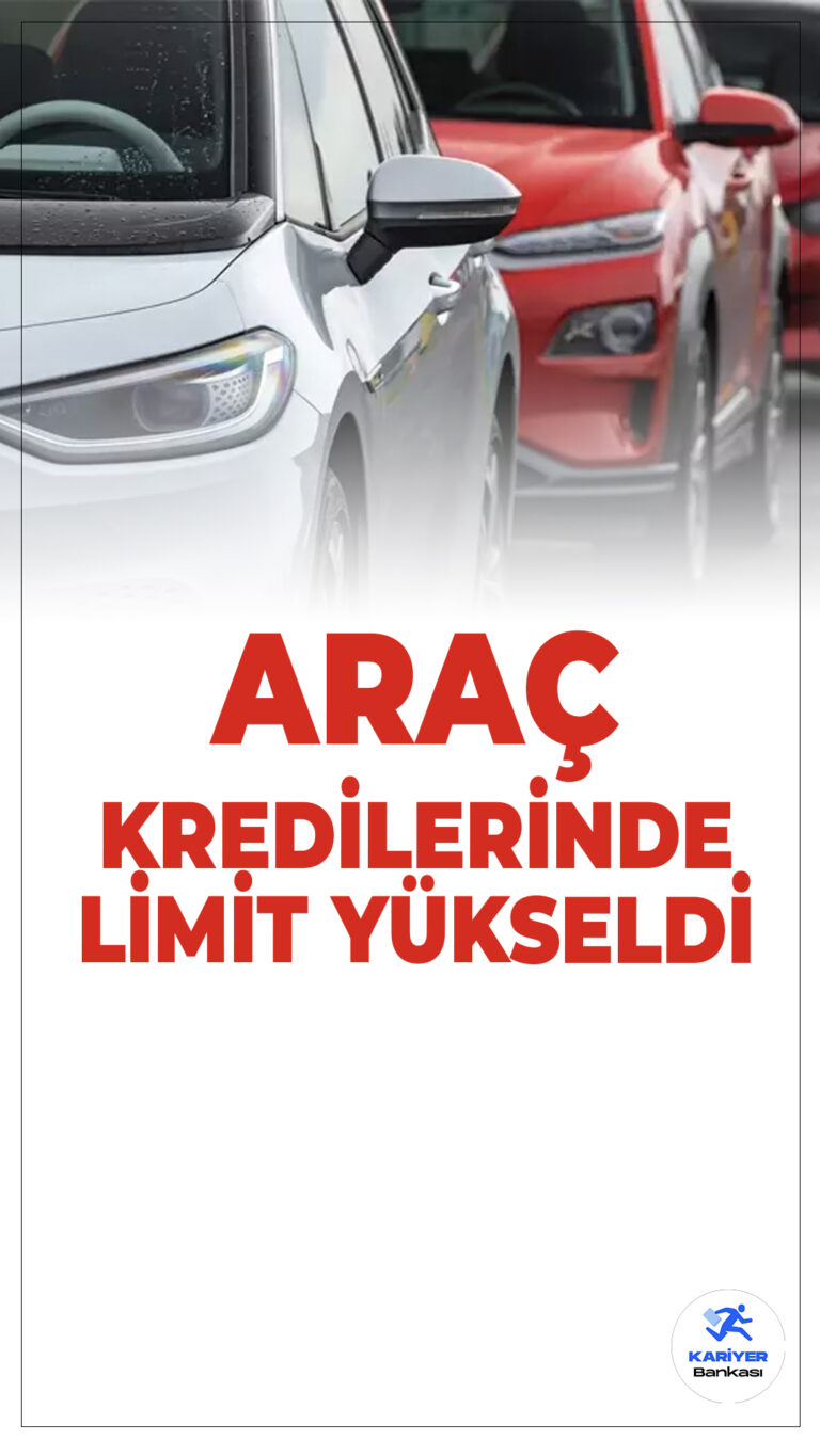 Elektrikli Araç Kredilerinde Yeni Düzenleme: Limitler Artırıldı.BDDK, elektrikli araç kredilerinde kredi tutarlarını artırdı! Artık 48 ay vadeli kredi limiti 2,5 milyon liraya yükseldi. İşte detaylar…