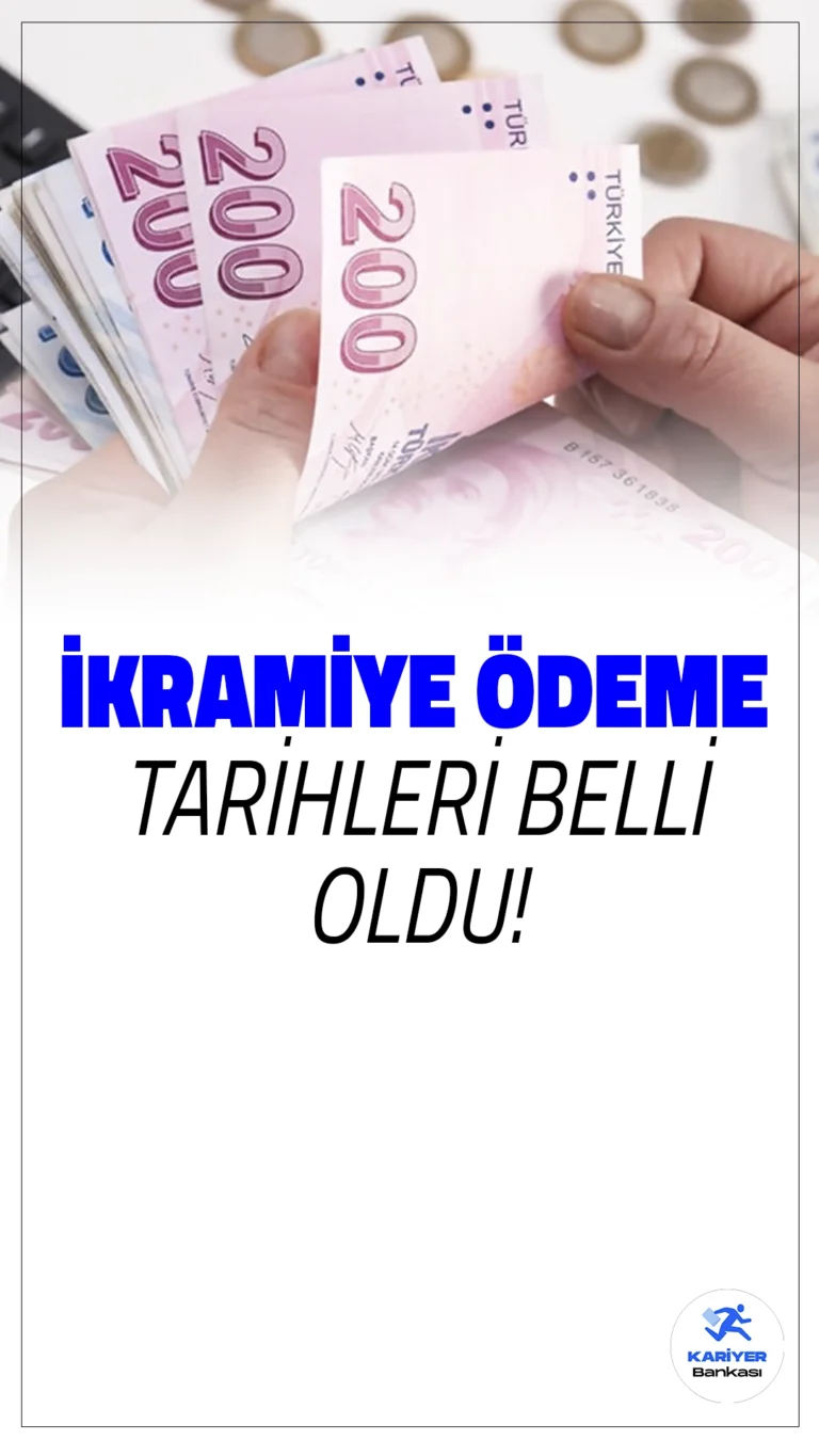 Bayram İkramiyeleri 24 Mart’ta Hesaplara Yatıyor!Sosyal Güvenlik Kurumu (SGK), Ramazan Bayramı öncesinde emeklilere ödenecek olan 3.000 TL tutarındaki bayram ikramiyesi için tarihleri açıkladı. Ödemeler 24 Mart 2025 tarihinden itibaren başlayacak ve kapsam dahilindeki tüm emeklilere birkaç gün içinde tamamlanacak.
