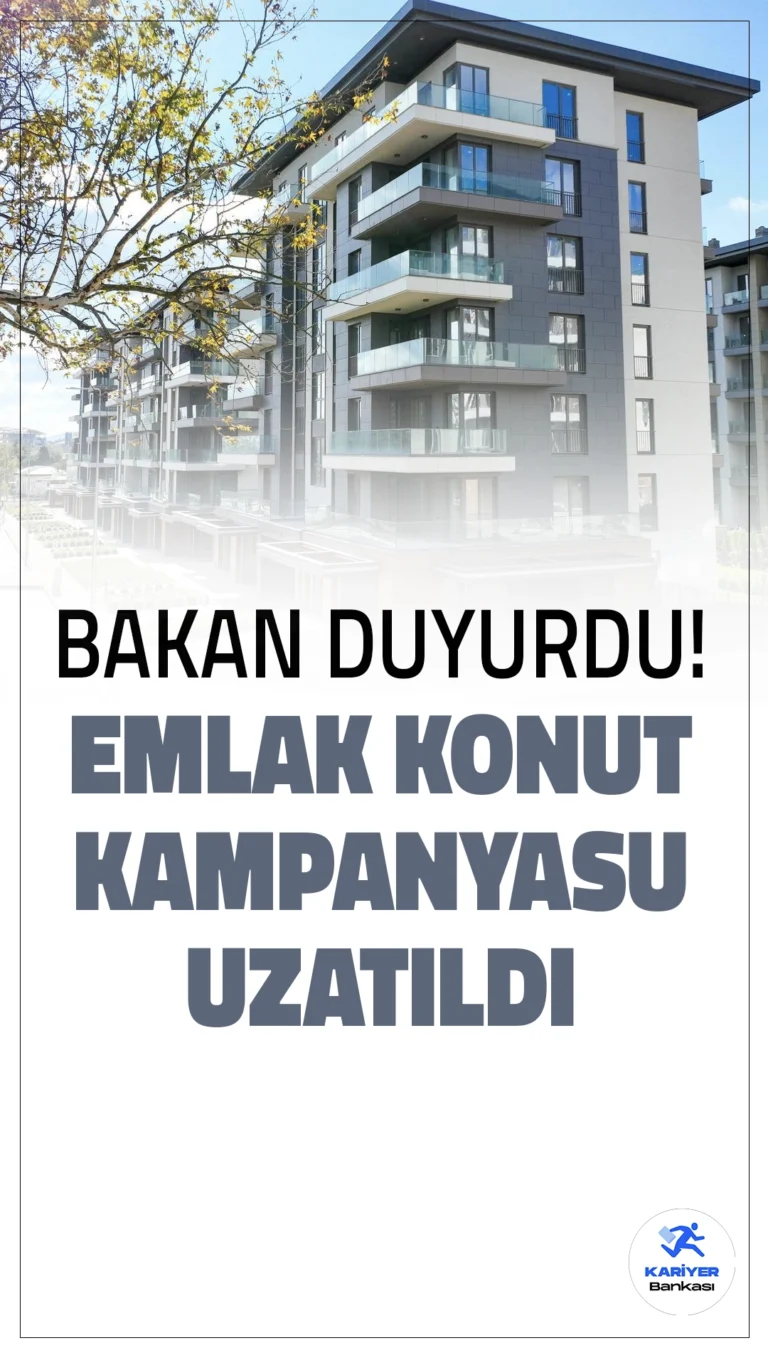 Emlak Konut'un "Kazançlı Yatırım Kampanyası" Yoğun İlgi Nedeniyle Uzatıldı!Emlak Konut'un İstanbul, İzmir, Antalya ve Balıkesir’deki 25 projesini kapsayan "Kazançlı Yatırım Kampanyası" yoğun talep nedeniyle 27 Nisan 2025'e kadar uzatıldı.
